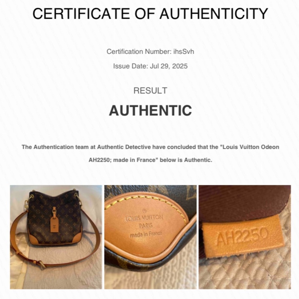 Louis Vuitton Odeon PM NM